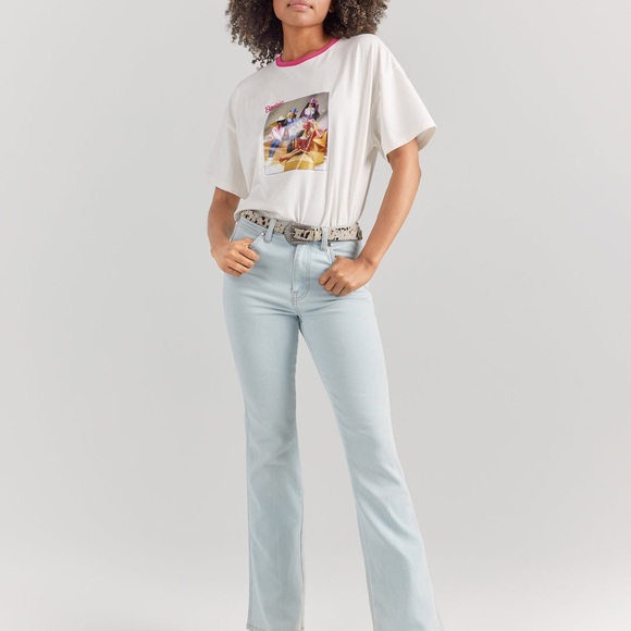 Girls wrangler x Barbie collab jeans size 14 Slim - Picture 3 of 6